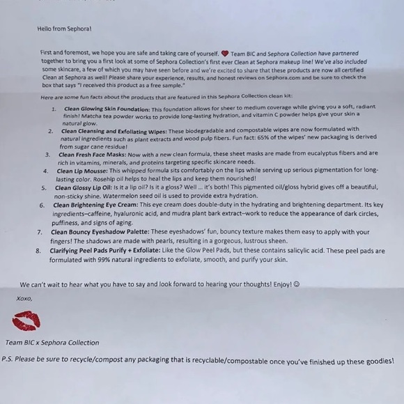 NEW Sephora SClean Eyeshadow Palette - Picture 9 of 9